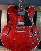 Gibson 2022 Murphy Lab Heavy Aged 1961 ES-335 Sixties Cherry